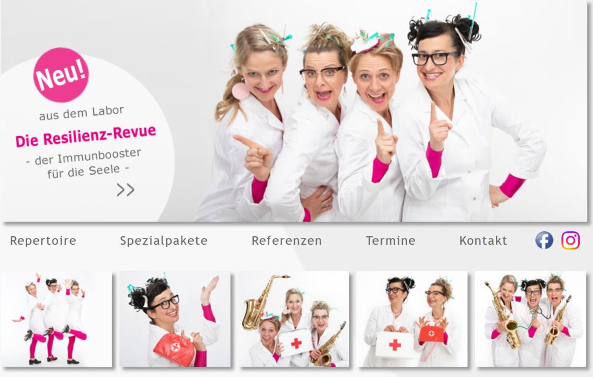 Die Steptokokken hochdosierte Medizin-Comedy