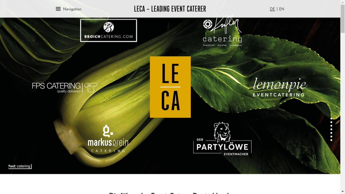 LECA Leading Event Caterer Association
