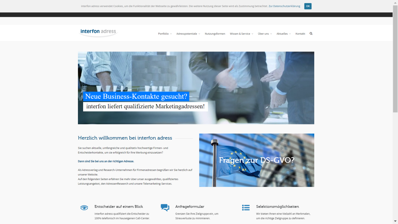 interfon adress Gesellschaft für AdressenResearch mbH