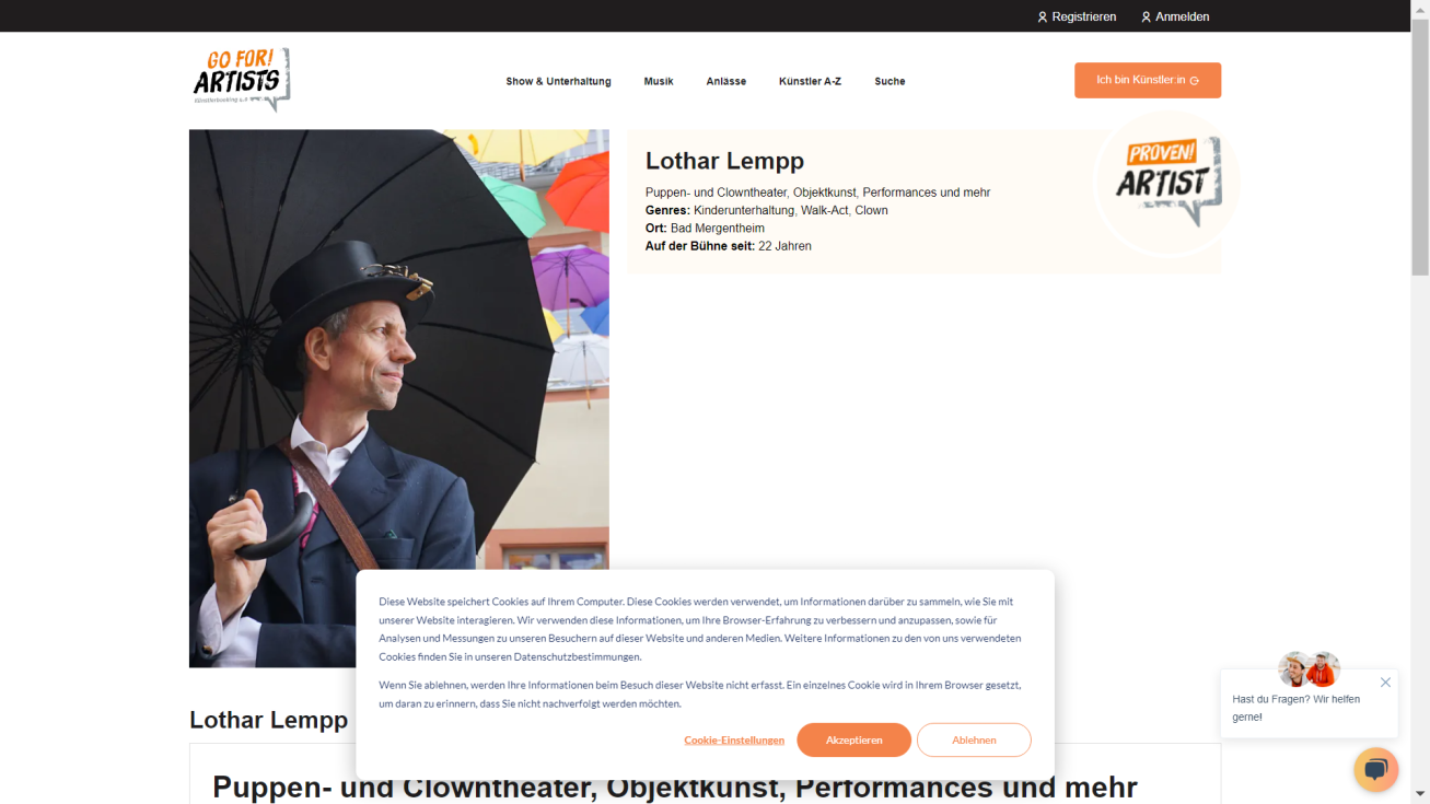 Lothar Lempp Clowntheater