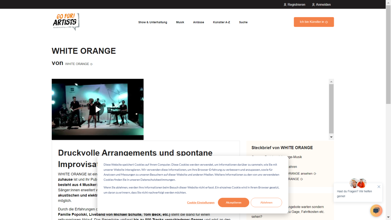 WHITE ORANGE