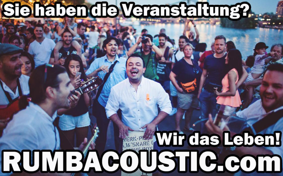 RUMBACOUSTIC - und das Publikum spielt mit!