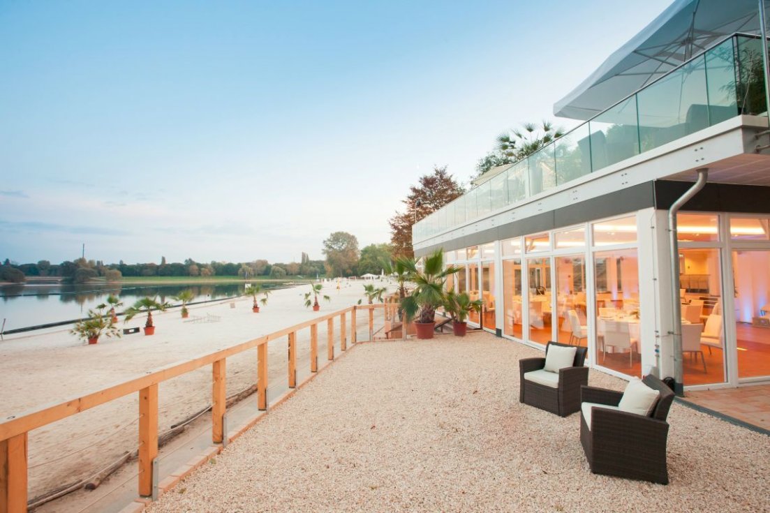 Seepavillion Eventlocation am Frühlinger See