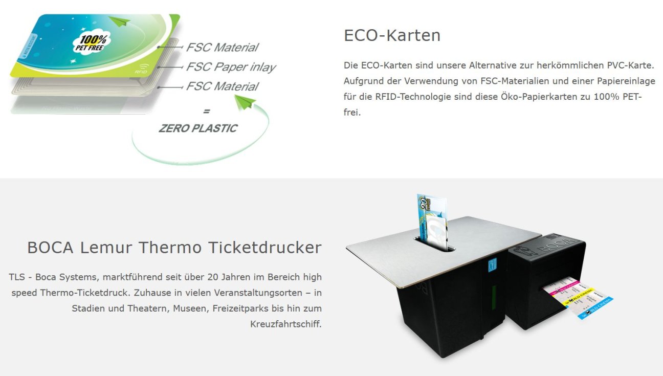 TLS - Boca Systems BOCA Ticketdrucker & Tickets