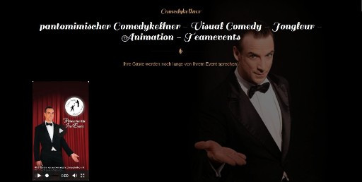 Ullich Steybe Der Comedykellner mit Stil - Jonglage und Animation