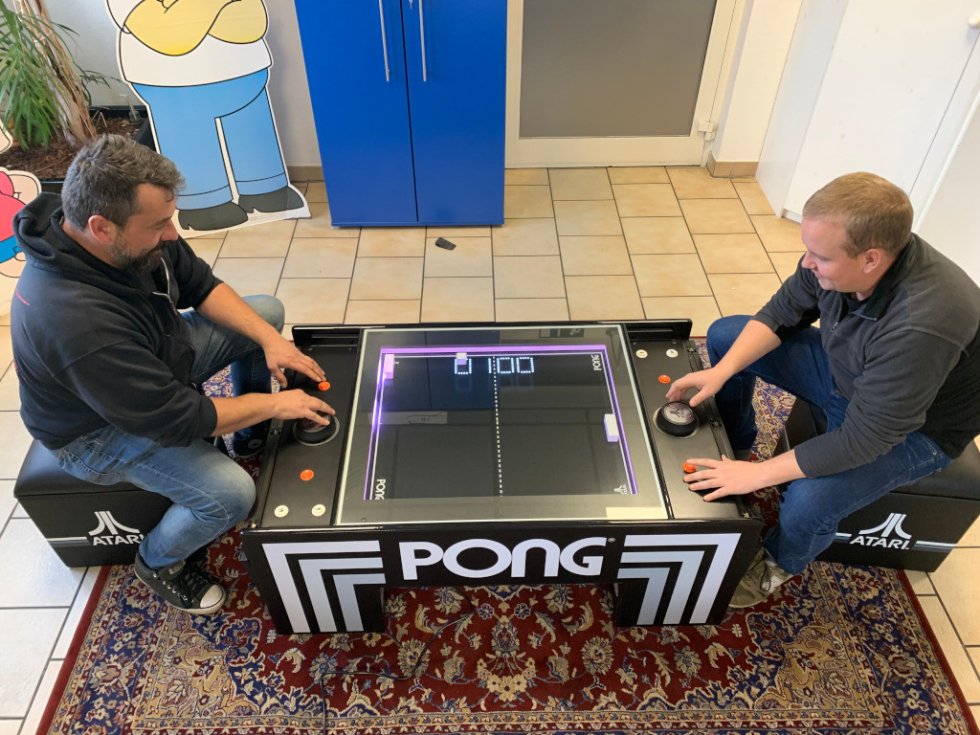 Atari PONG Retro-Spieltisch