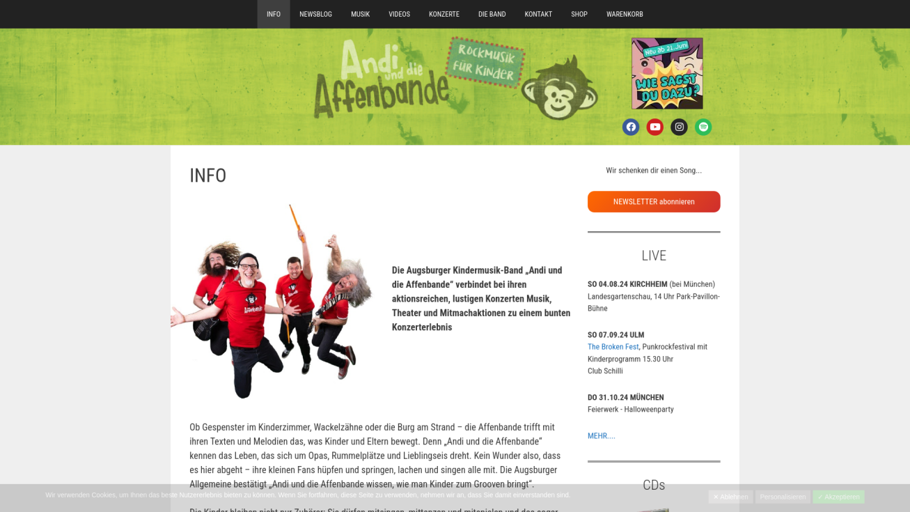 Andi und die Affenbande