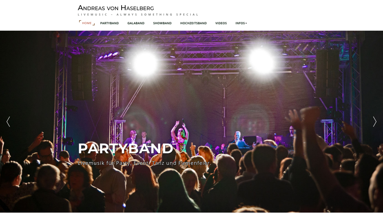 Andreas von Haselberg Dance &Showband