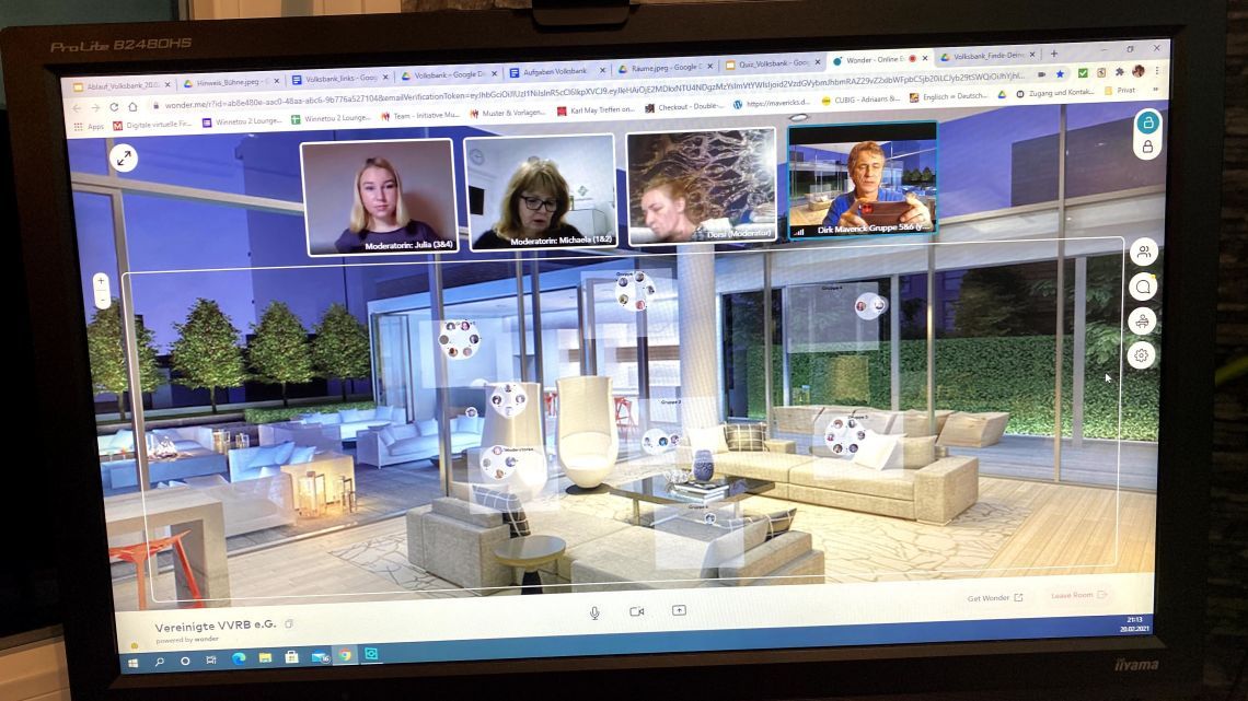 Online-Events die Spaß machen  Fast wie im richtigen Leben
