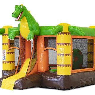 Hüpfburg Mini Bounce Dino (S)