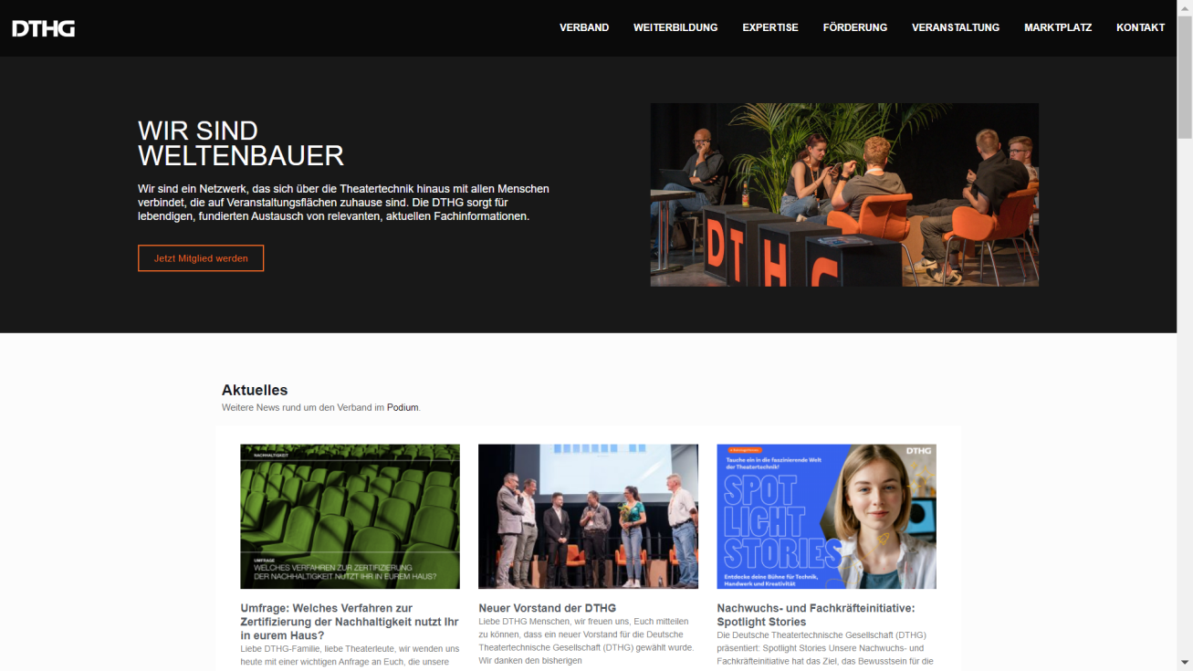 DTHG e. V. Deutsche Theatertechnische Gesellschaft