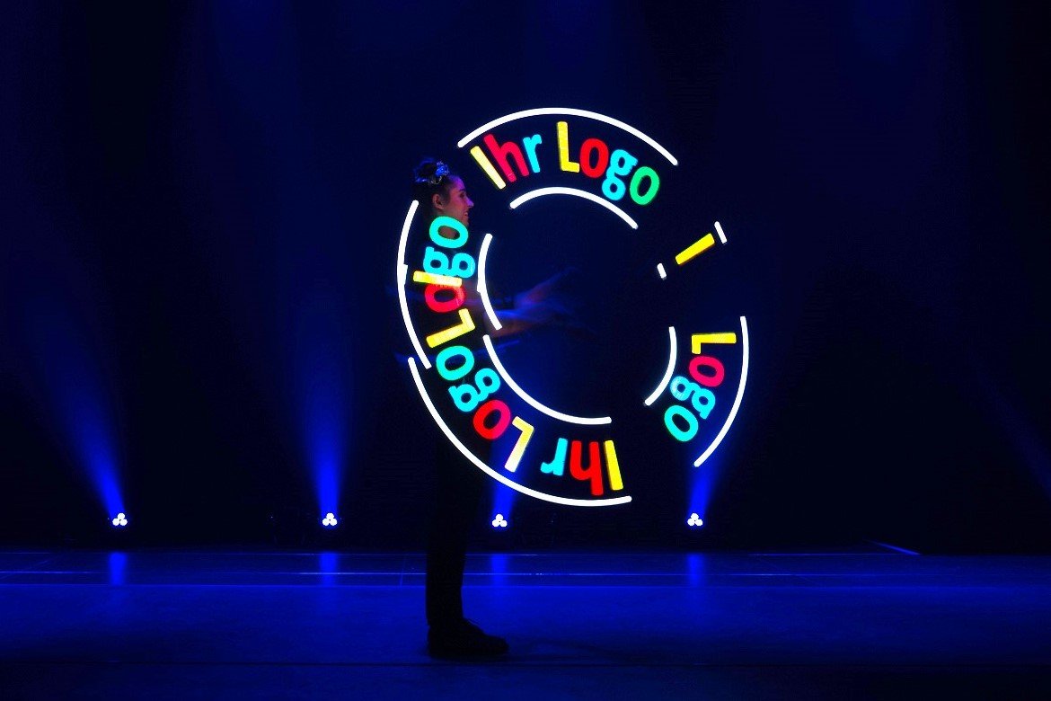 LED Jonglage Show