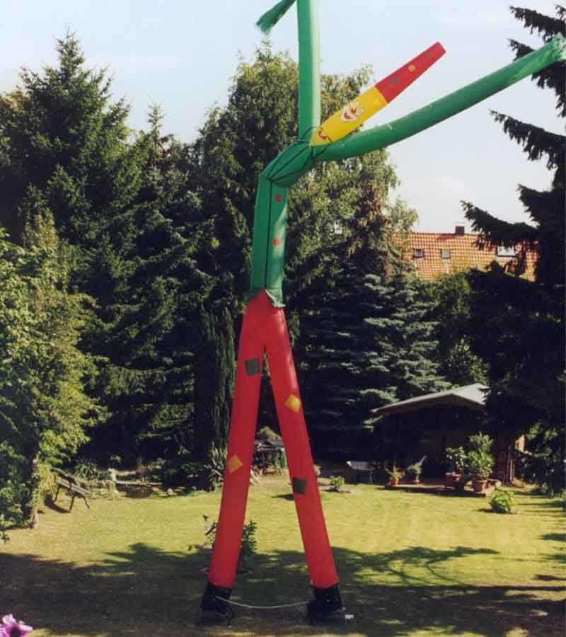 Airdancer 2 beinig Clown