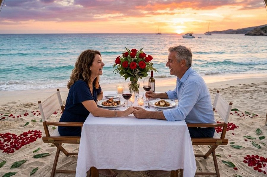 Ihr exklusives Strand-Dinner