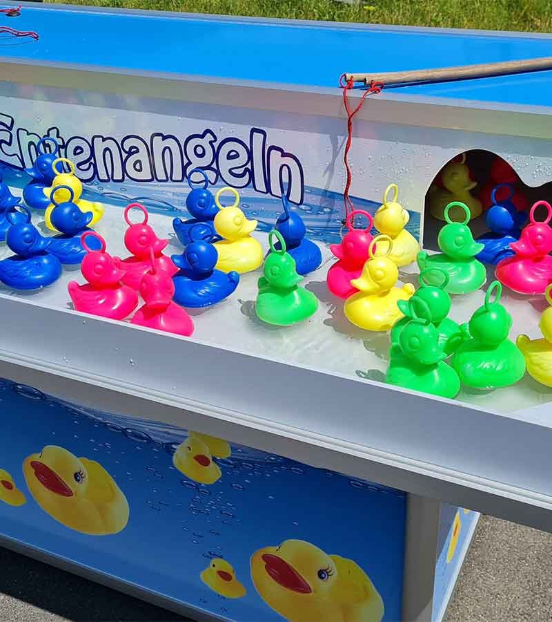 Entenangeln (de Luxe mit Gegenstromanlage)