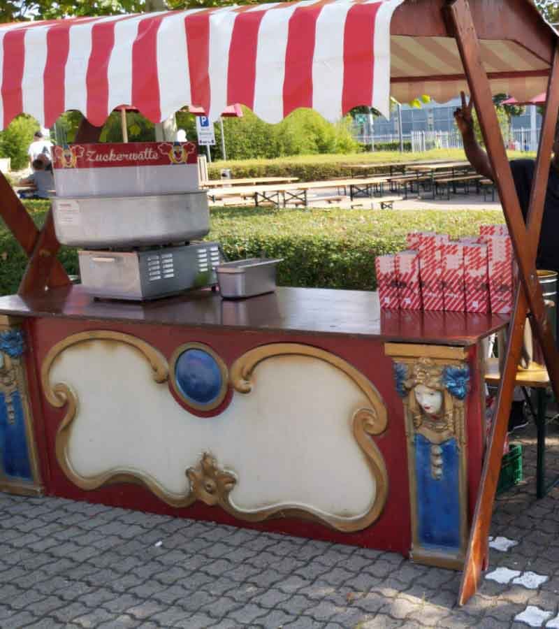 Zuckerwatte nostalgisch mit 300 Portionen