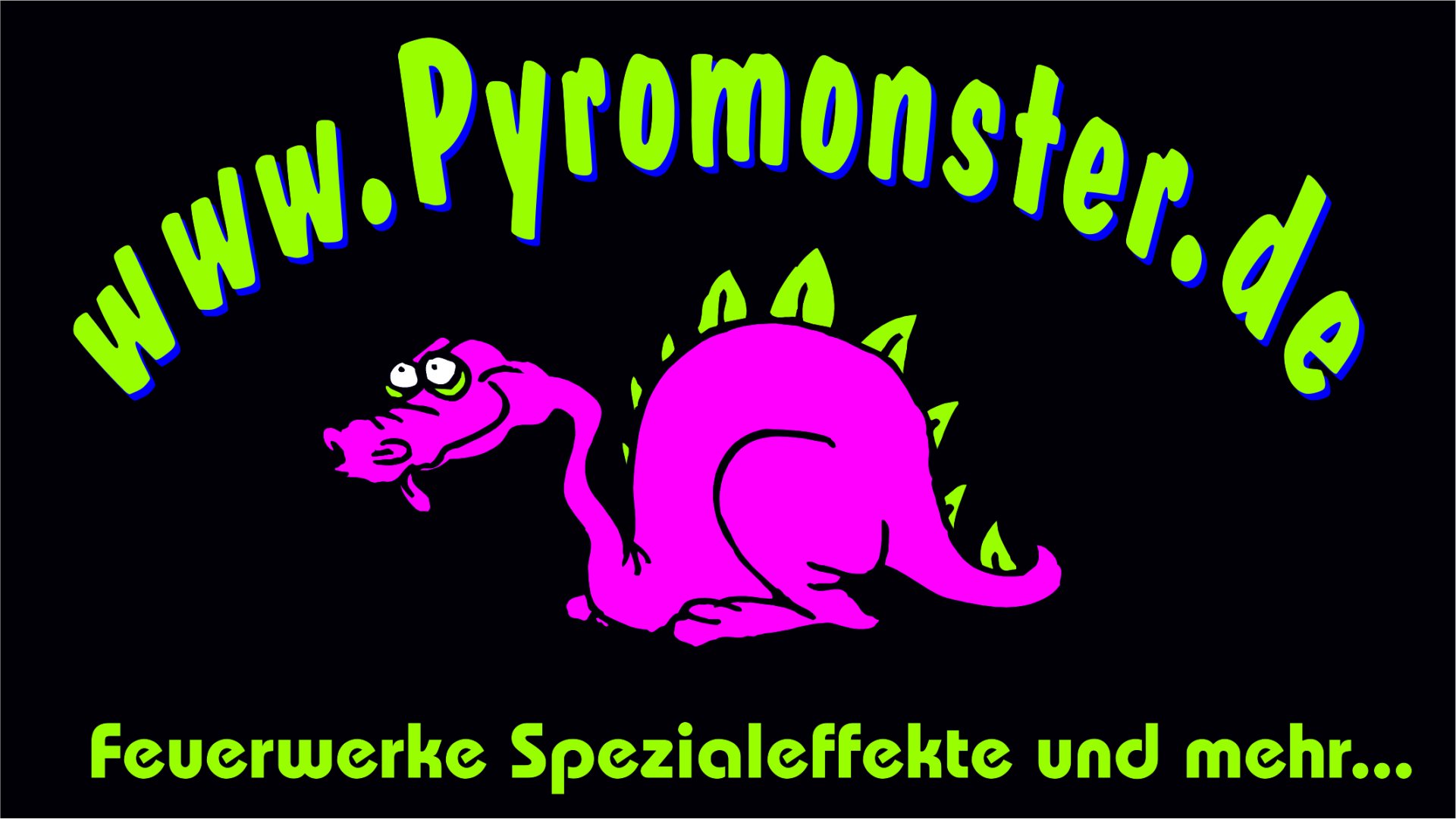 Pyromonster - die Feuerwerkprofis Logo