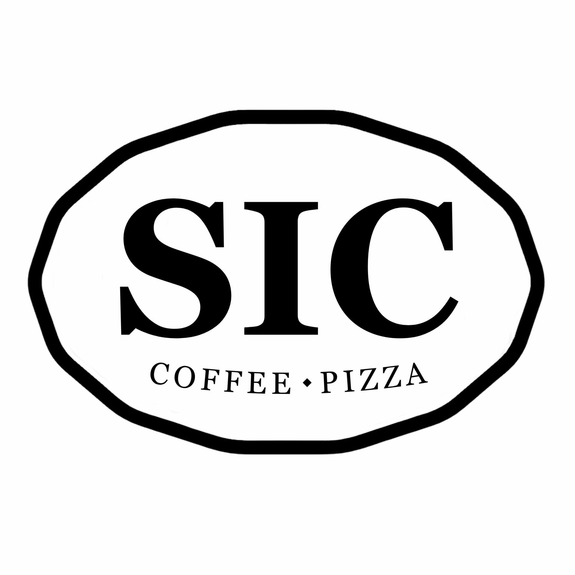 SIC Coffee Pizza Logo